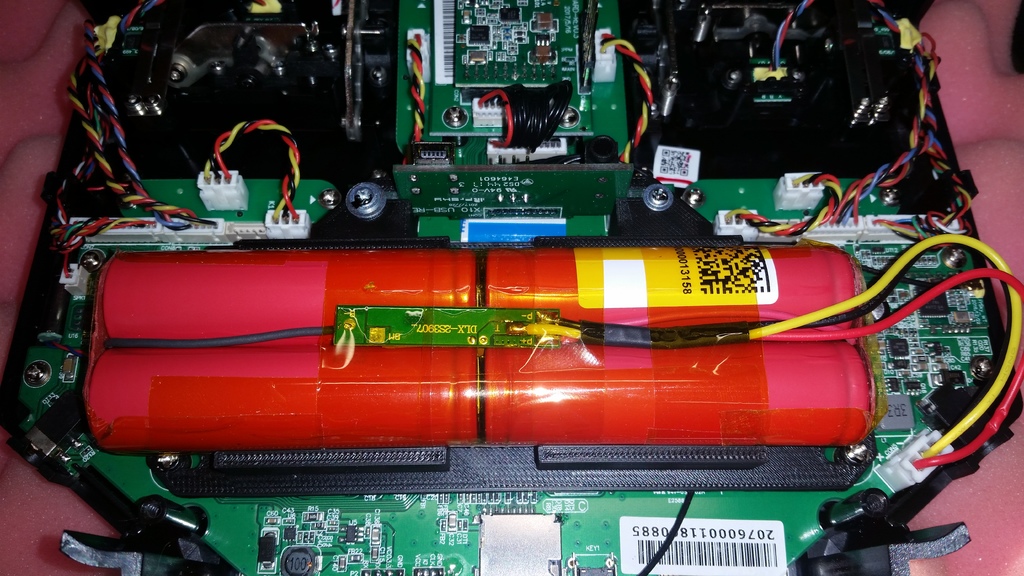 Frsky Horus X10 Long Li-Ion battery tray