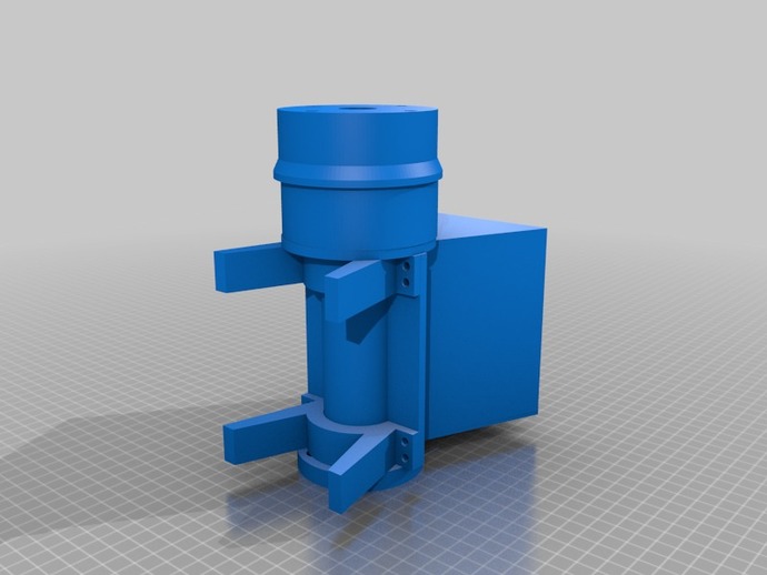 Feed Section 3d Printed for Fillament Extruder