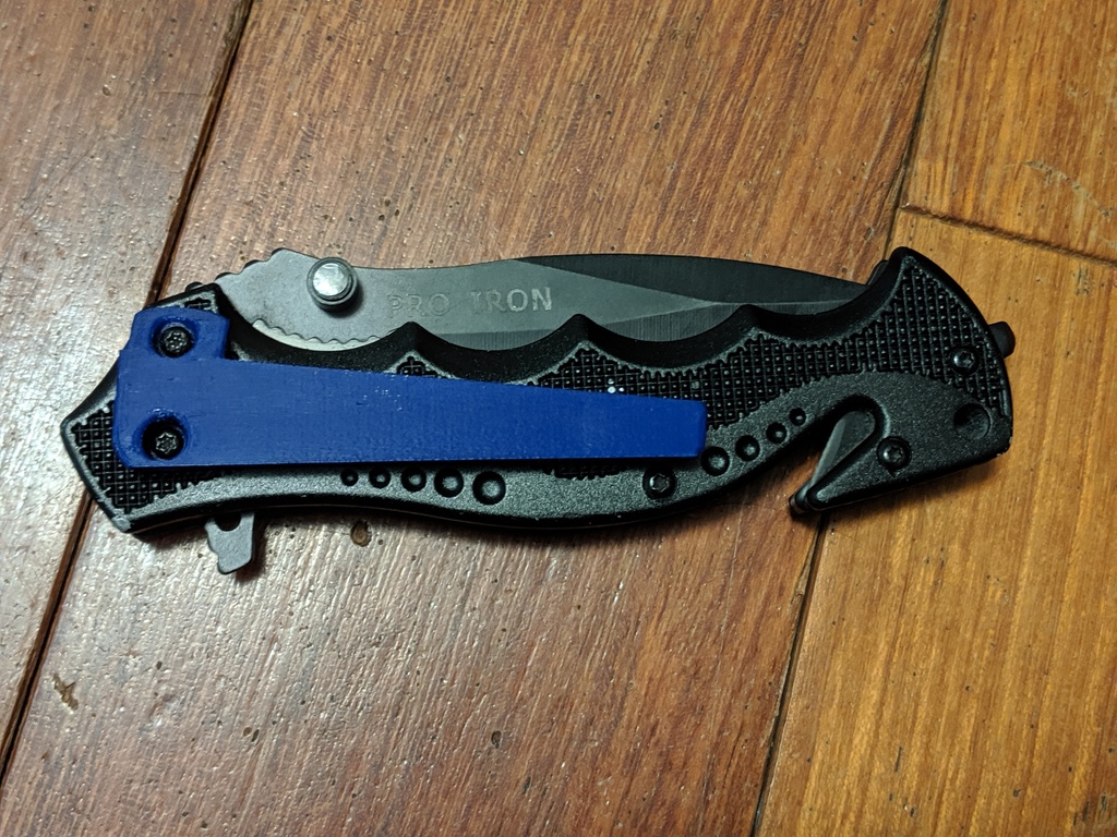 Replacement clip for Pro Iron Pocketknife