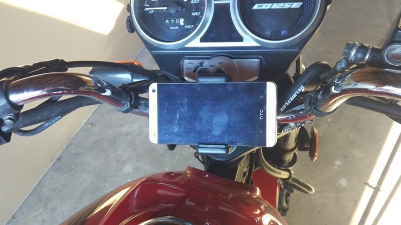 motorcycle phone holder for handlebar ϕ22mm