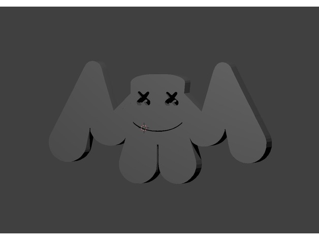 Marshmello Letter Logo