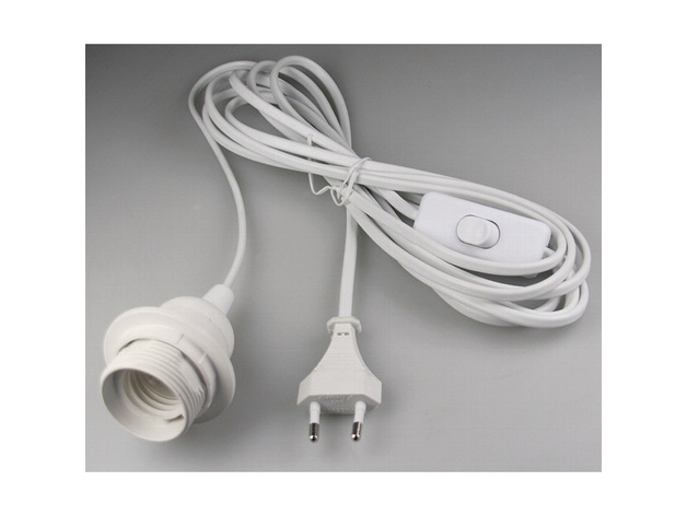 E27 Lampshade to lamp socket adapter