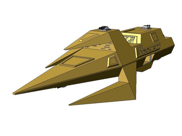 Wing Commander - Kilrathi Ralarrd-Class Light Destroyer