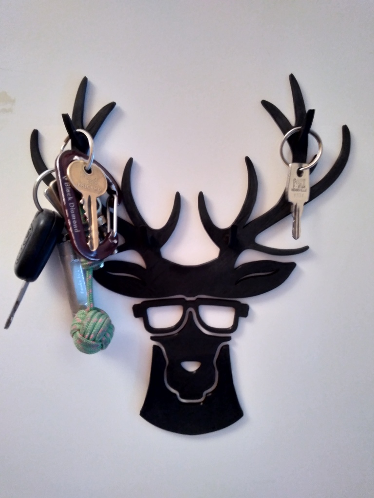 Cool deer keys hook