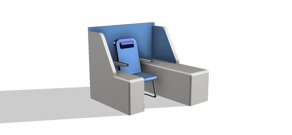 Airplane Business Seat