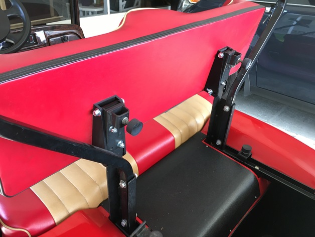 Adjustable Golf Cart Seat Back Brackets