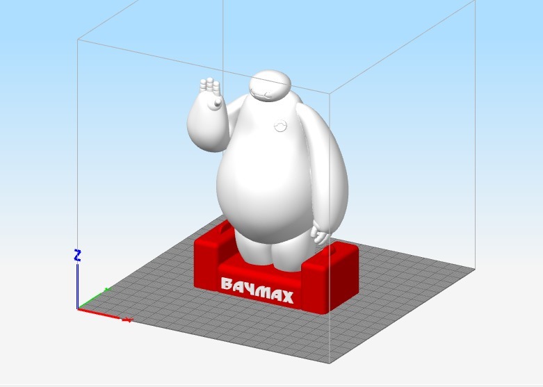 Baymax with charger base