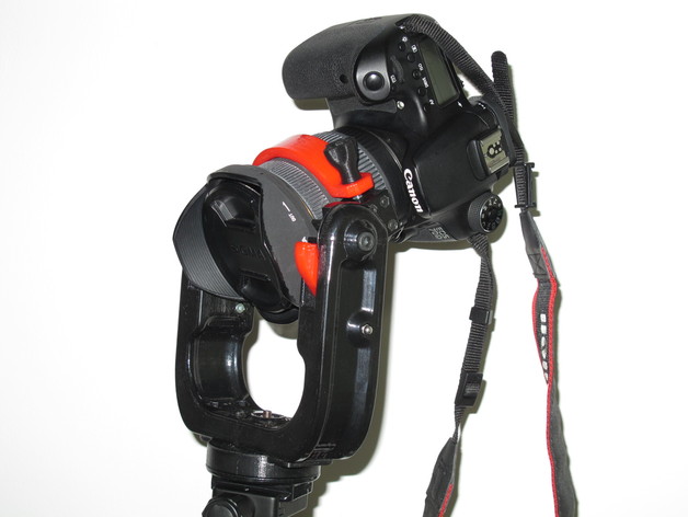 Spherical panorama tripod head for Sigma 10-20mm lens