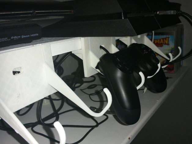 PlayStation Controller Hook - Shelf Mounted