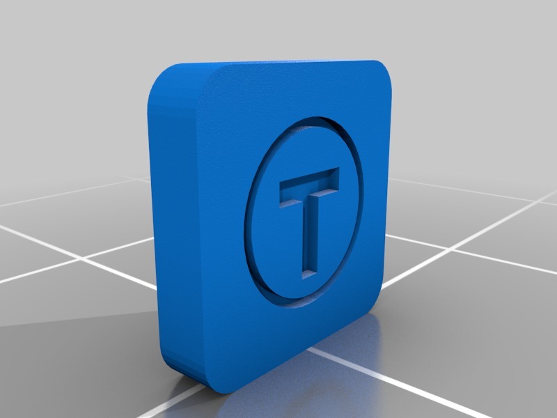 Thingiverse Logo 3D