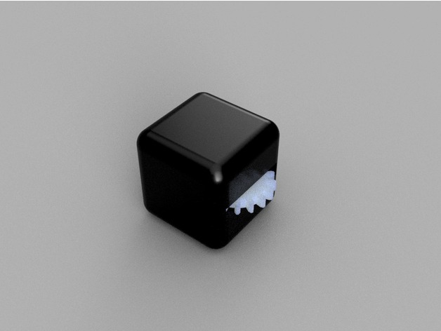 2 gear fidget cube