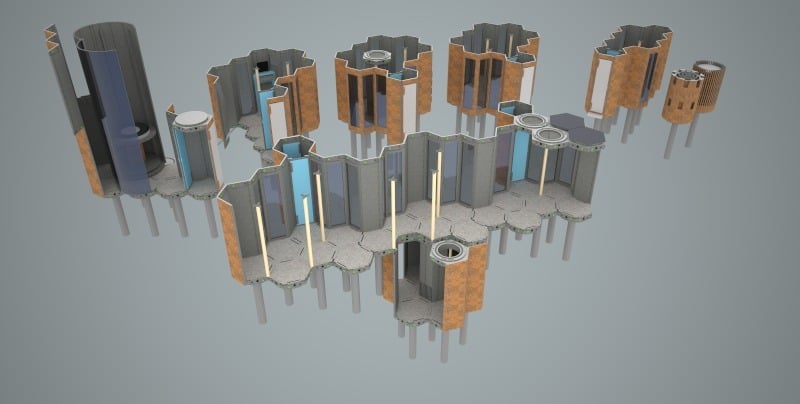 HCMS (Highly Configurable Mars Station)
