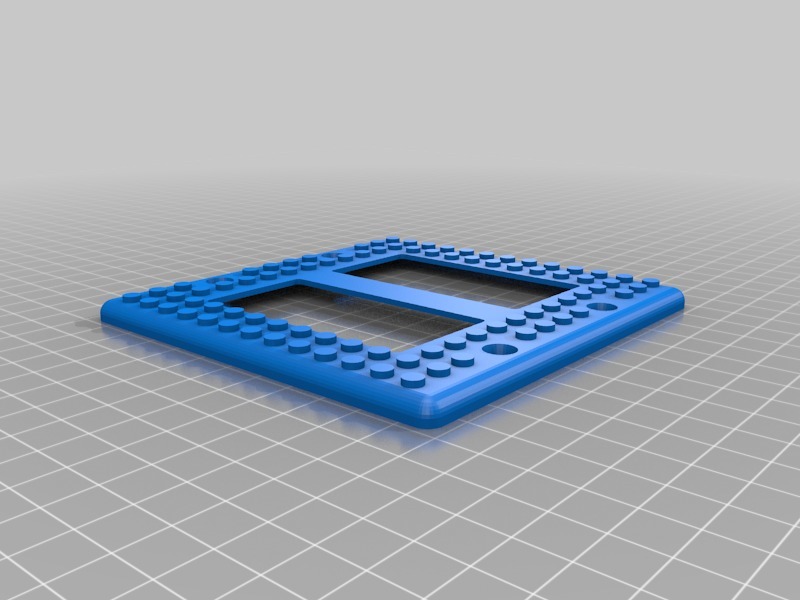 My Customized Wall Switch Plate +/- LEGO