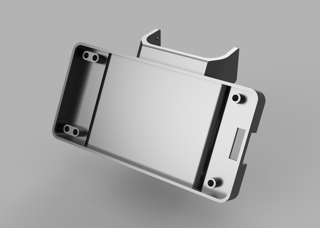 TRINUS: LCD screen holder with leveled bed FIX