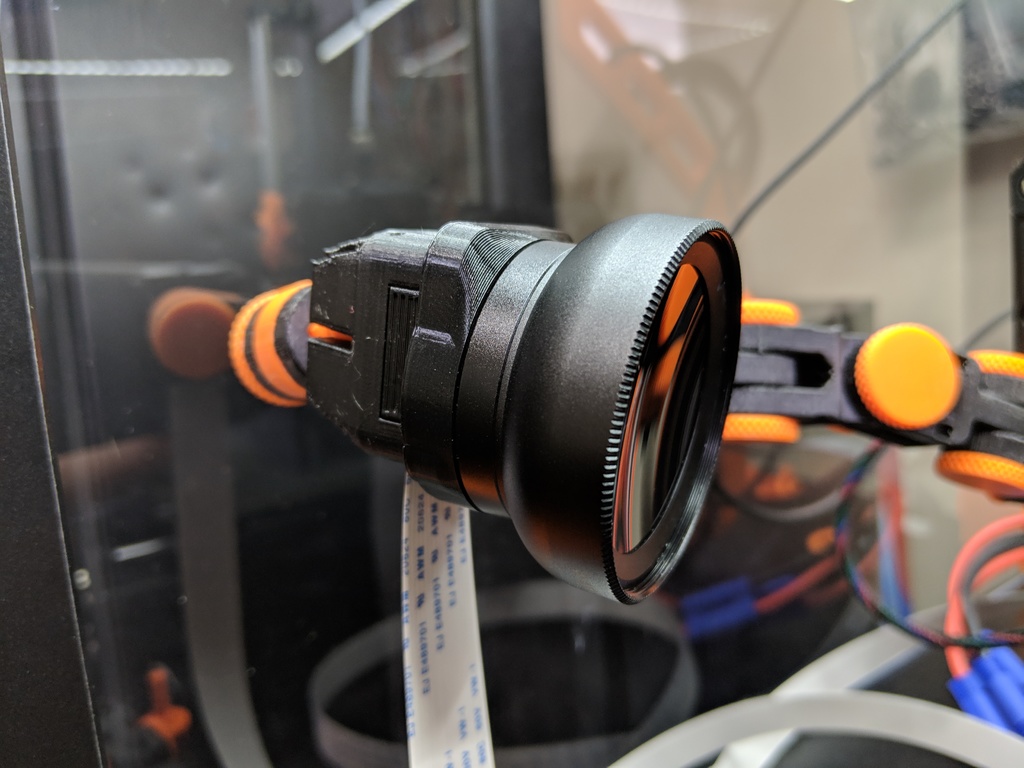 Lens Adapter - Articulating Raspberry Pi Camera Mount