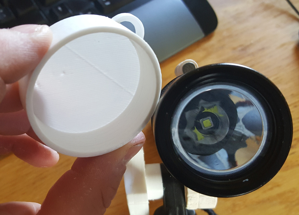 Diffuser for a dive torch