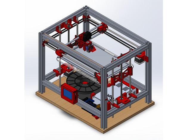 HyperCube 3D printer (2525 Aluminum)