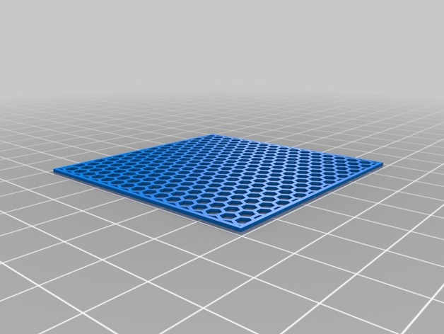 thin hex grid pattern