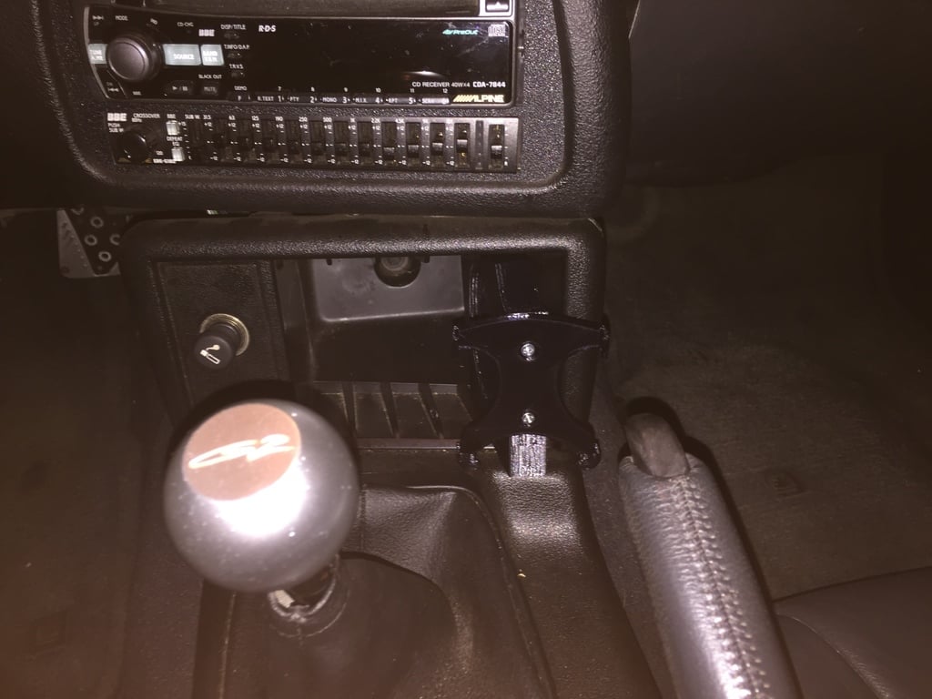 Camaro F-body phone holder for cassette tape slot