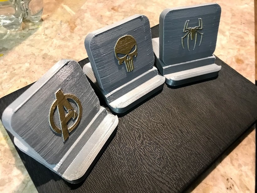 Marvel Phone Stands (Avengers, Thor, Ironman, Spiderman, and more)