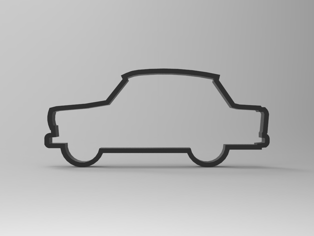 Trabant 601 cookie cutter