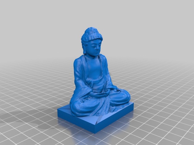 (Relatively) High Res Buddha