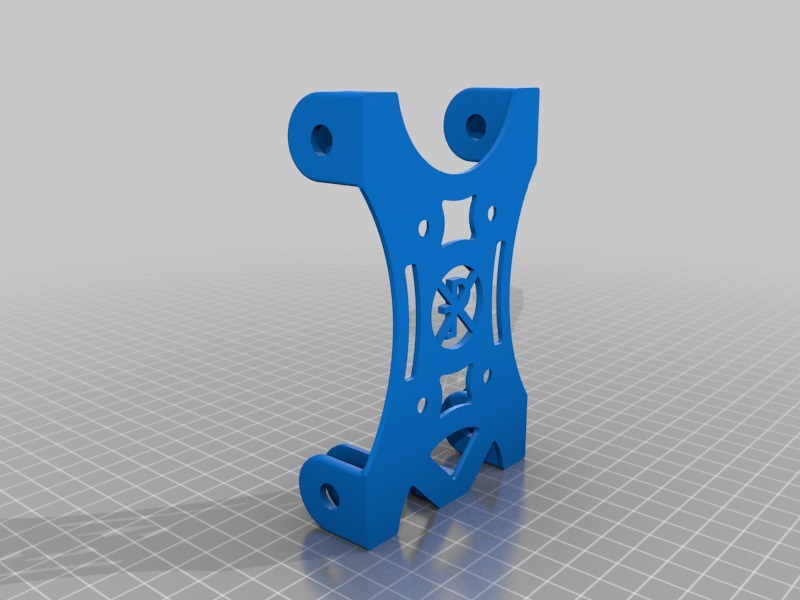 Spool Holder With 608 Bearings And Pneumatic Fitting Mount