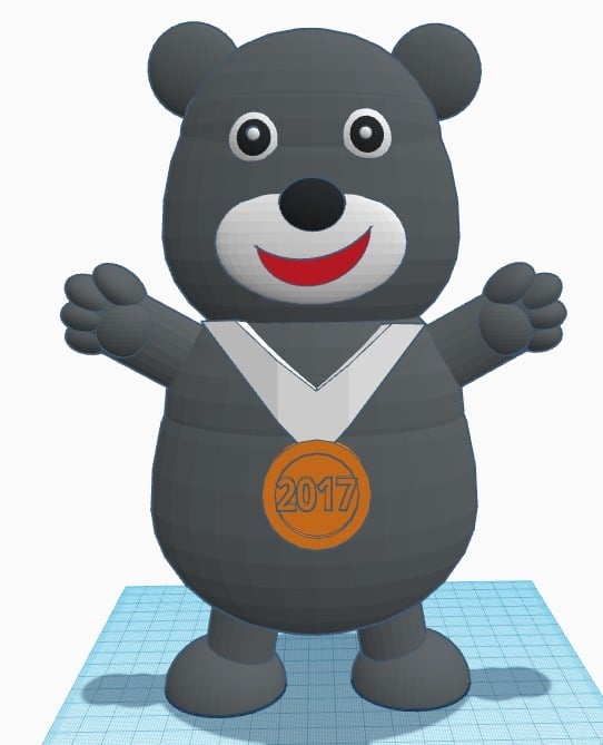 "Bravo", The mascot of the Universiade Taipei 2017.