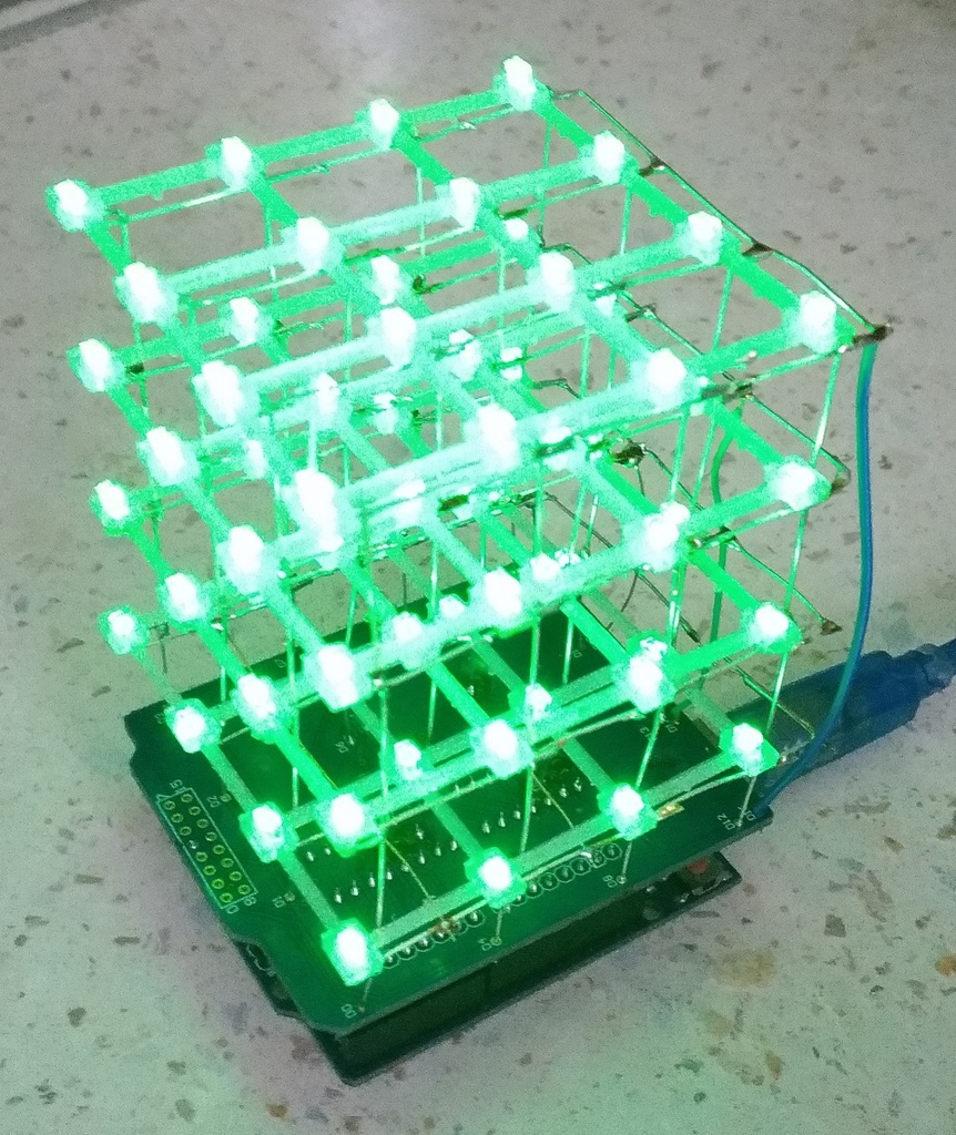 ICSK059A led cube 4x4x4