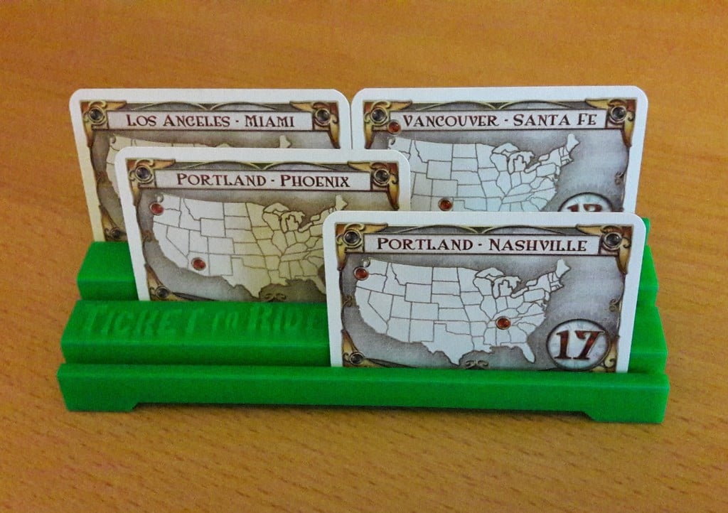 Ticket to ride objectif card holder v2