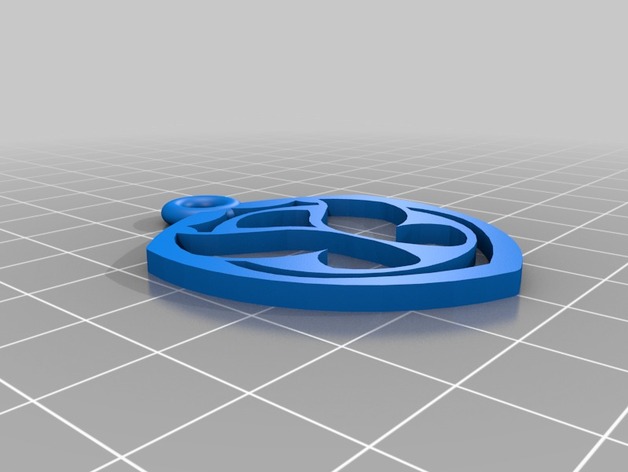 MakerTree 3D: TomorrowWorld/ TomorrowLand necklace pendant