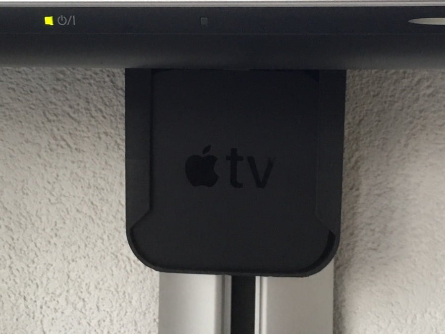Apple tv 4k holder plus wall bracket