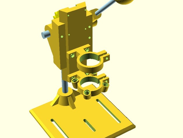 PCB Drill Press Stand (with LED light) SMUK