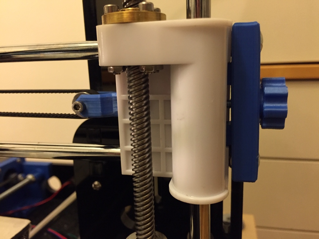 Anet A8 X Axis Belt Tension System - Minimized for IKEA Lack enclosure