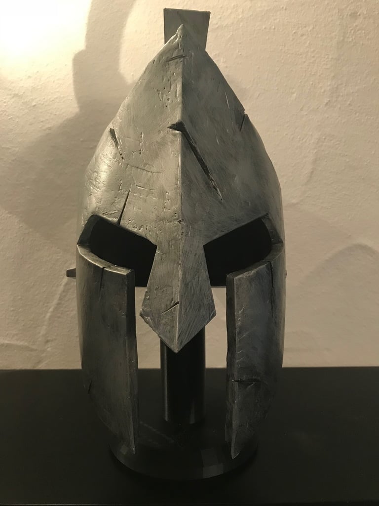 Customizable Helmet Stand (also Hat Stand)