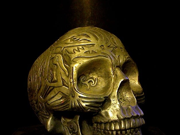 Celtic skull