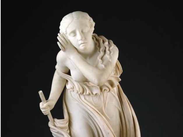 Nydia, The Blind Flower Girl of Pompeii, modeled 1855â€“56, carved 1858
