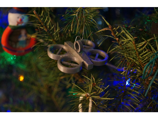Drone Christmas Ornament (Parrot style)
