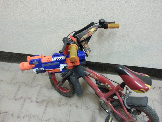 Nerf Gun bike Mount