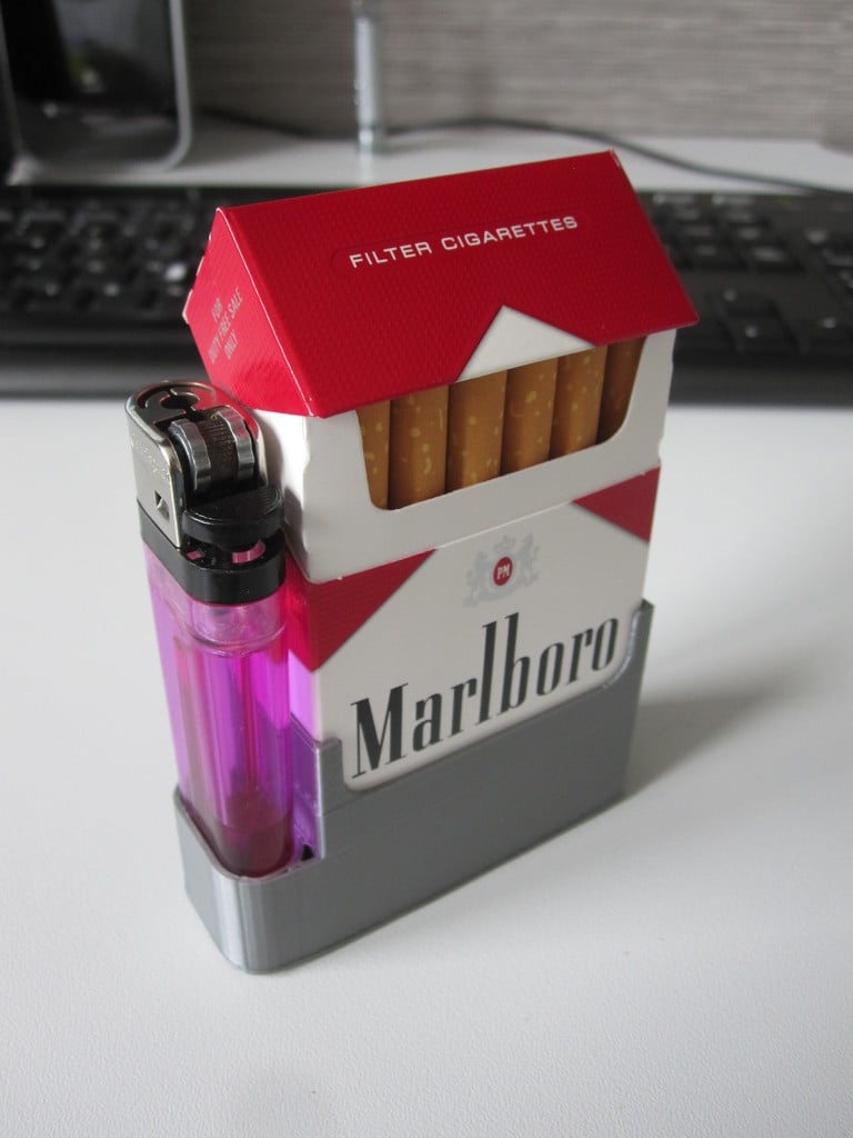 Marlboro Cigarette Pack Prank Bubble Blower
