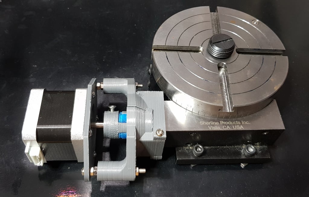 Sherline Rotary Table CNC Conversion