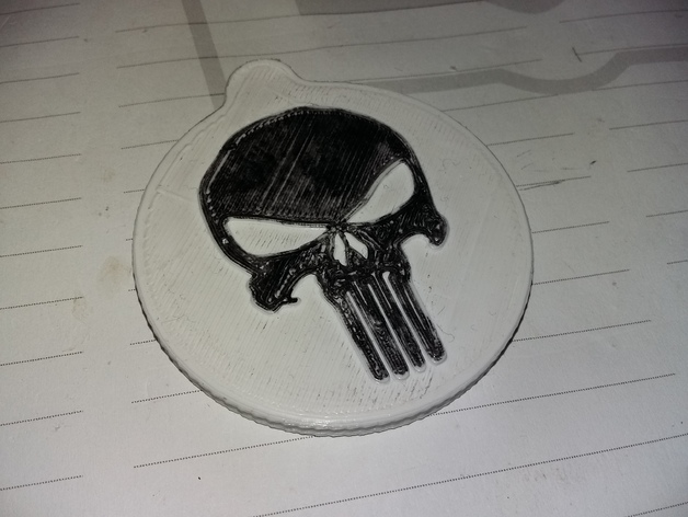 Punisher Beer-soda can lid
