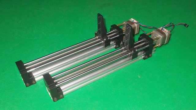 091-Homemade 3D Printer Machine DIY Z Axis Slide Frame Linear Mill Laser Plotter Router CNC Milling 