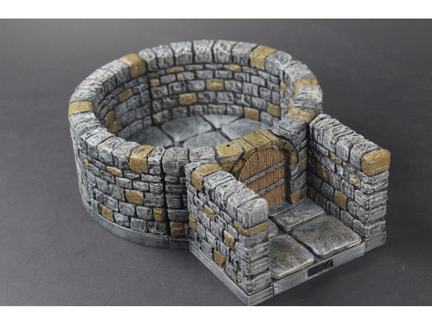 Image of OpenLOCK Dungeon Stone Curved Interfaces