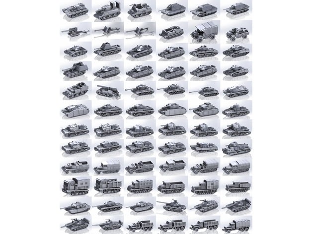 1200 Tanks And Vehicles Pack 4