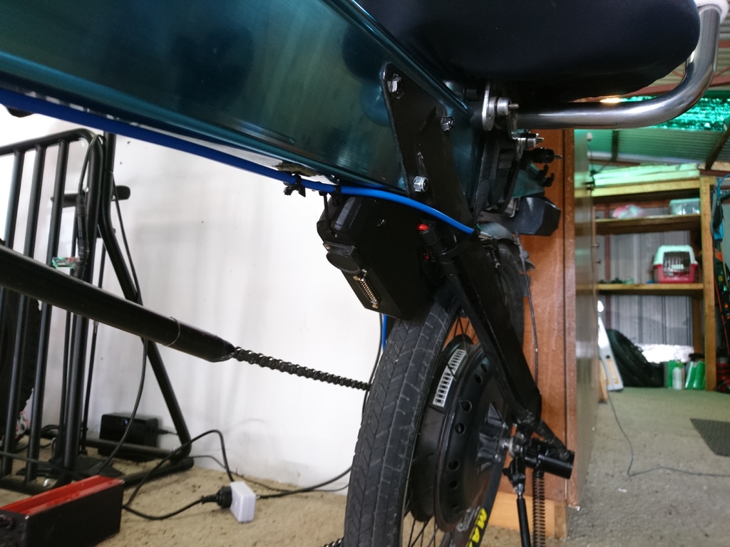 BikeE - Rear stay frame box