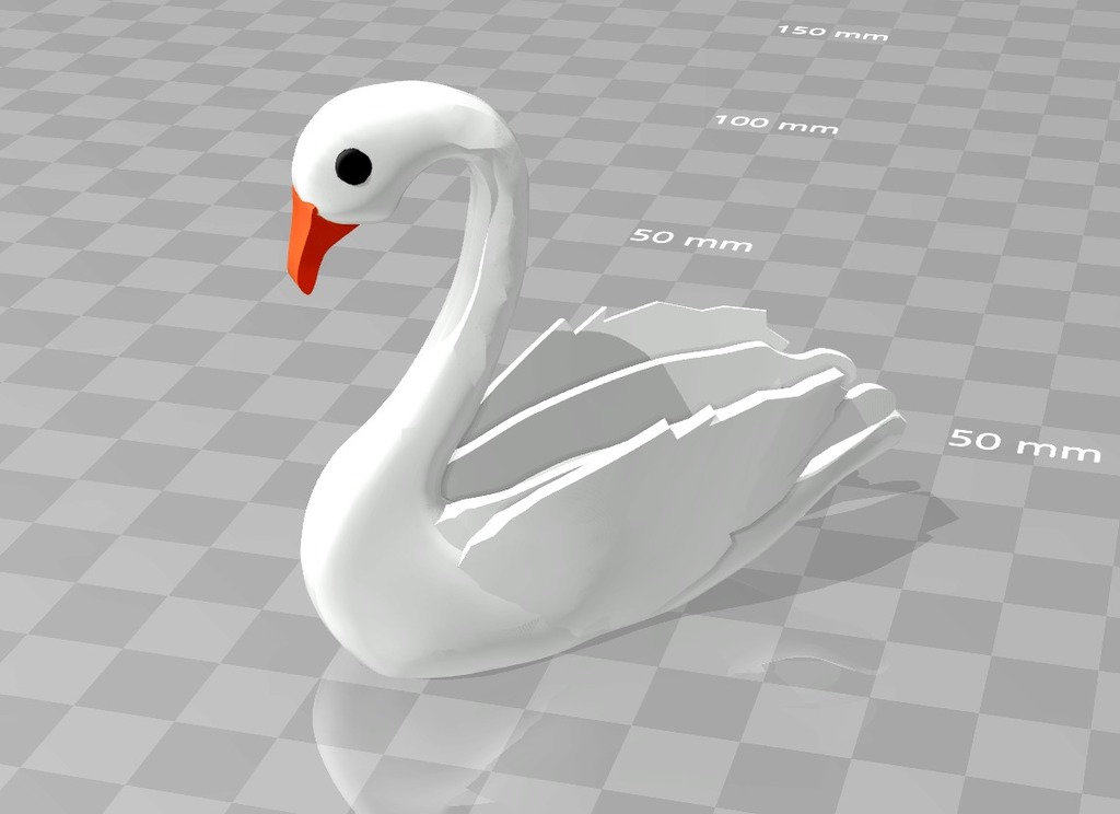 swan  ...the majestic (normal & color print file)