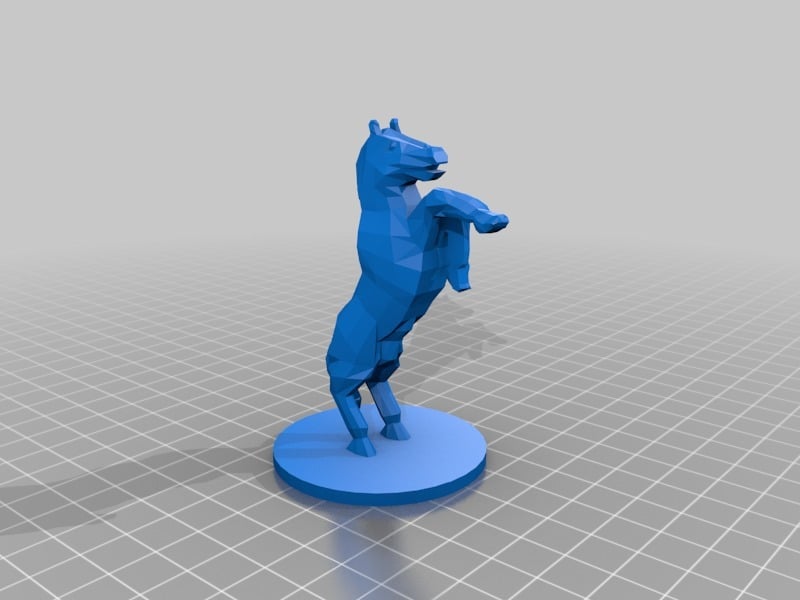 Low-poly Horse
