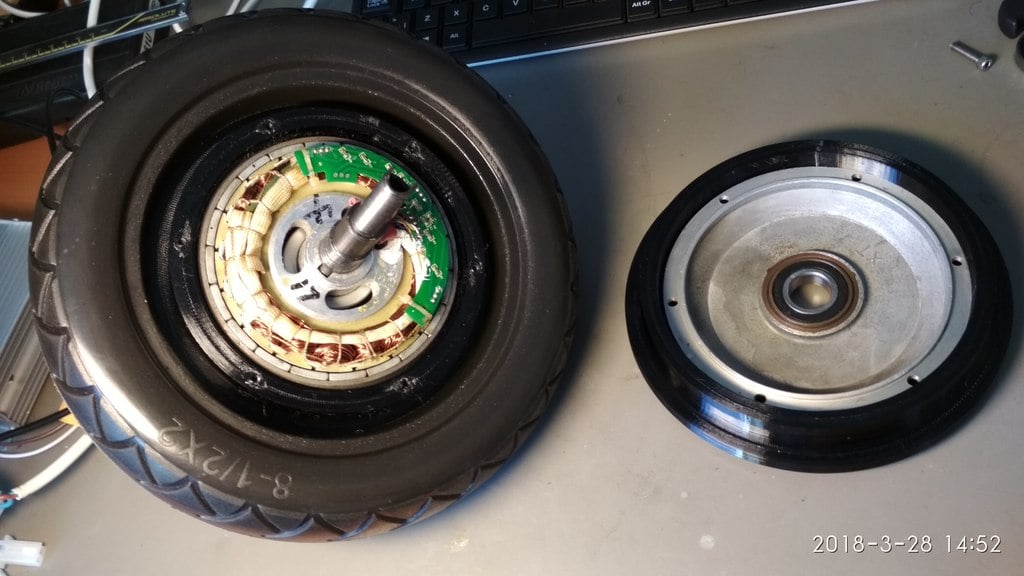 8.5" hub motor wheel for electric scooter