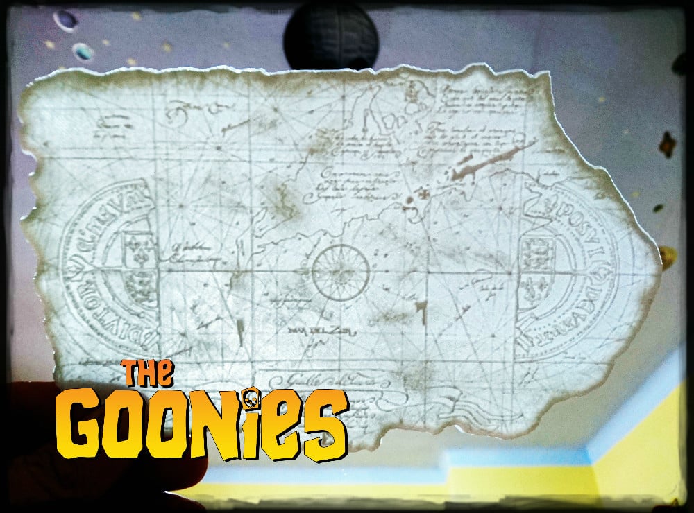 GOONIES  MAP